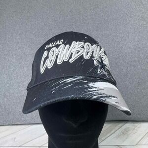 DALLAS COWBOYS  Baseball CAP '47 Brand Hat Cap Paint Splatter Men's OSFA Stretch